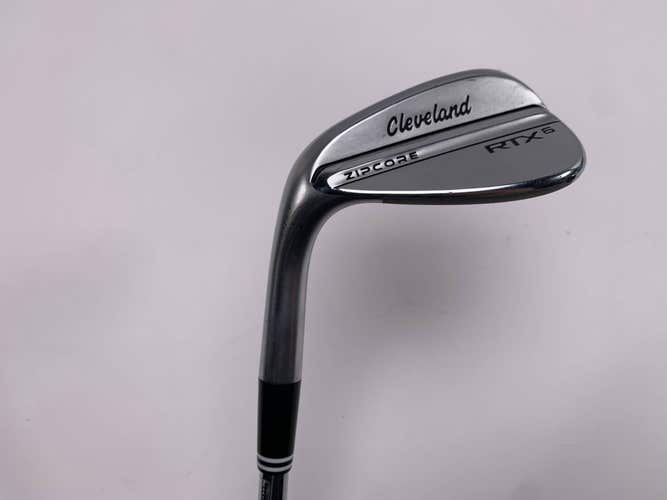 Cleveland RTX 6 ZipCore Tour Satin Gap Wedge 52* 10 DG Spinner Tour Mens LH NEW