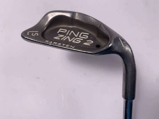 Ping Zing 2 Lob Wedge LW Black Dot Karsten JZ Wedge Steel Mens RH