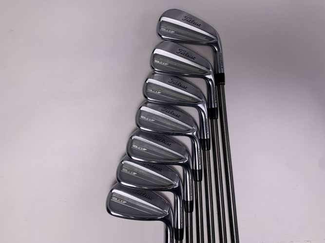 Titleist T150 2023 Iron Set 5-PW+GW AeroTech SteelFiber i80 CW Regular Mens RH