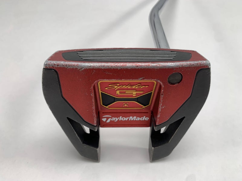 TaylorMade Spider GT Single Bend Red Putter 34" SuperStroke Pistol GTR 1.0 RH