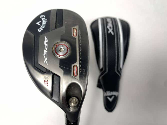 Callaway Apex 21 4 Hybrid 21* UST Mamiya Recoil Dart F4 75g Stiff RH HC
