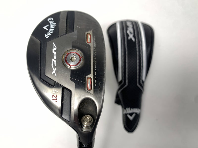 Callaway Apex 21 4 Hybrid 21* UST Mamiya Recoil Dart F4 75g Stiff RH HC