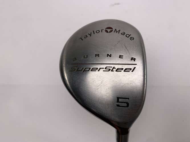 TaylorMade Supersteel 5 Fairway Wood 18* Bubble Regular Graphite Mens RH
