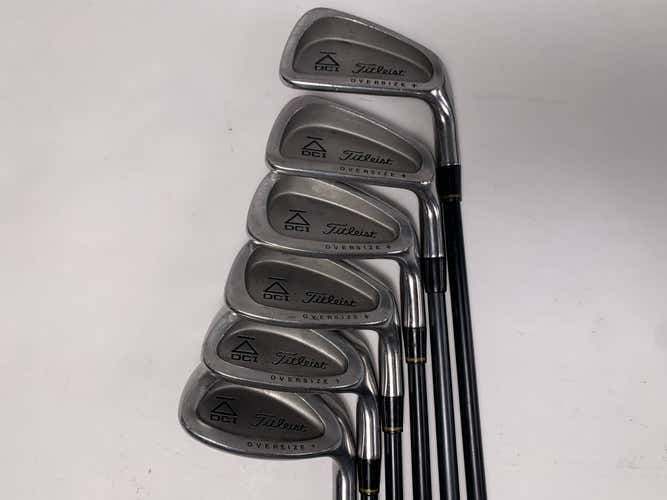 Titleist DCI Black Oversize + Iron Set 5-PW+SW Select Stiff Mens RH- No 6i