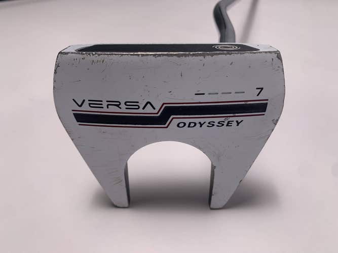 Odyssey Versa 7 White Black White Putter 35" Mens RH
