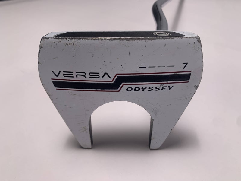 Odyssey Versa 7 White Black White Putter 35" Mens RH