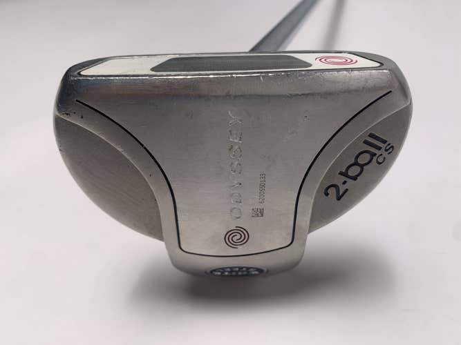 Odyssey White Steel 2-Ball Center Shaft Putter 34.75" Mens RH