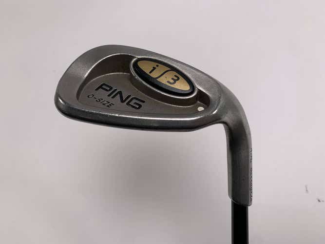 Ping i3 Oversize Sand Wedge SW White Dot 3* Up 350 Series Senior Graphite RH