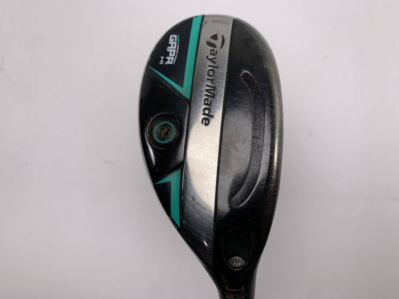 TaylorMade GAPR HI 4 Hybrid 22* KBS Hybrid 80g Stiff Graphite Mens RH