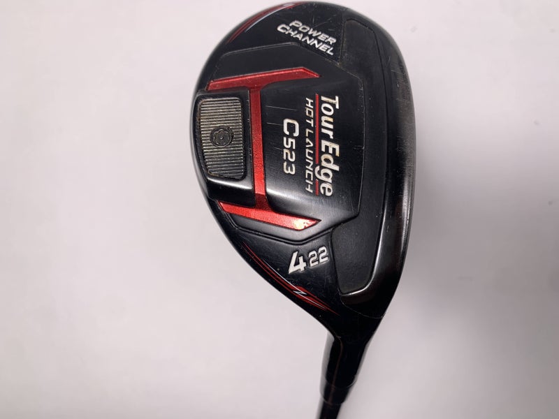 Tour Edge Hot Launch C523 4 Hybrid 22* Hot Launch 55g Regular Graphite Mens RH