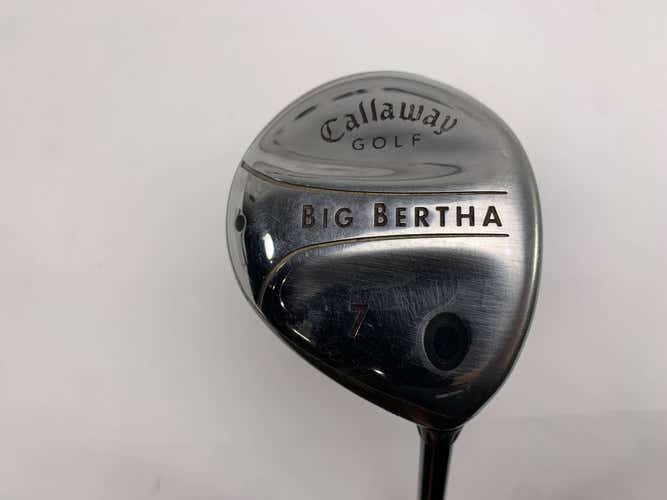 Callaway Big Bertha 2004 7 Fairway Wood 21* Big Bertha Gems Ladies Women's RH