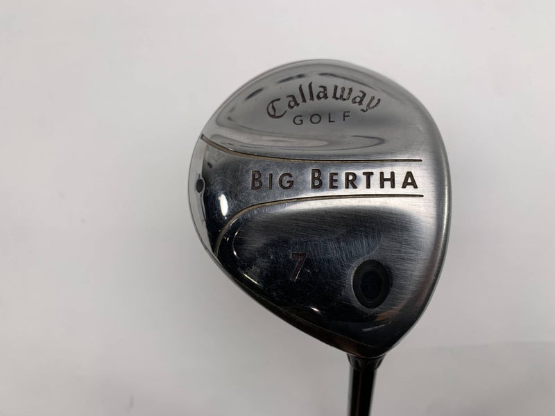 Callaway Big Bertha 2004 7 Fairway Wood 21* Big Bertha Gems Ladies Women's RH