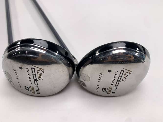 Cobra SS Hyper Steel 3 & 5 Fairway Wood Set 15* 18* Graphite Design Ladies RH