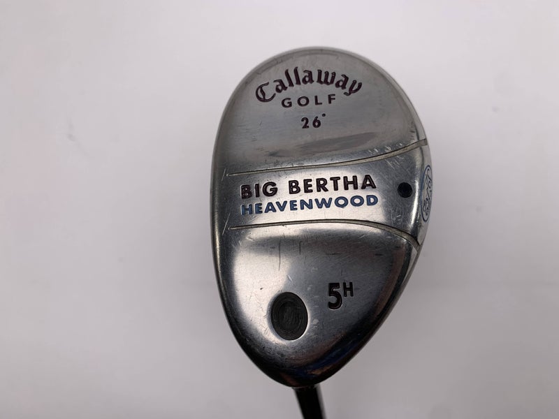 Callaway Big Bertha Heavenwood 5 Hybrid 25* Big Bertha Gems 55 Ladies LH