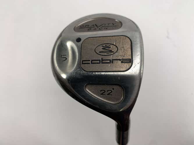 Cobra Gravity Back 5 Fairway Wood 22* Lady Cobra Airweight Ladies Graphite RH