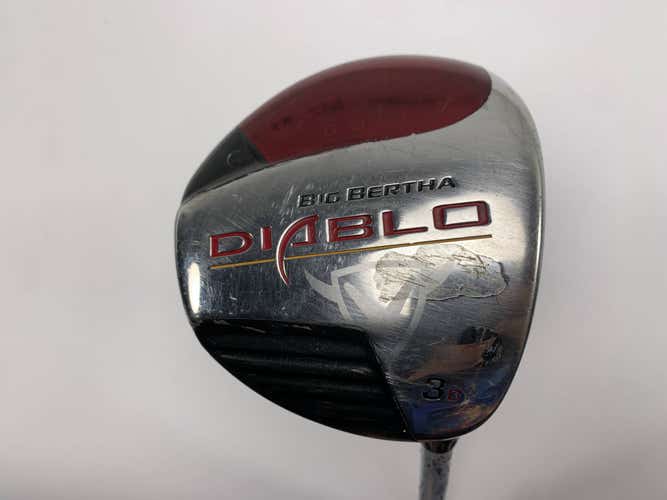 Callaway Big Bertha Diablo 3 Fairway Wood 15* 55g Senior Graphite Mens RH