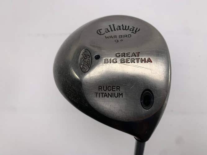 Callaway Big Bertha Warbird Driver 9* BB UL Firm Graphite Mens RH
