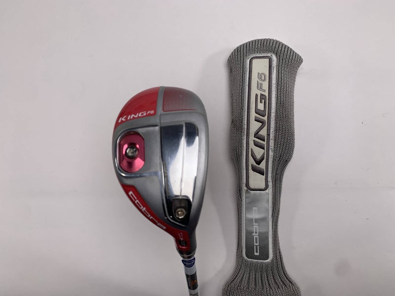 Cobra KING F6 Hybrid 23.5* Matrix Ozik Red Tie HQ4 Ladies Graphite Womens RH HC