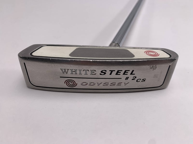 Odyssey White Steel 2 Center Shaft Putter 35" Mens RH