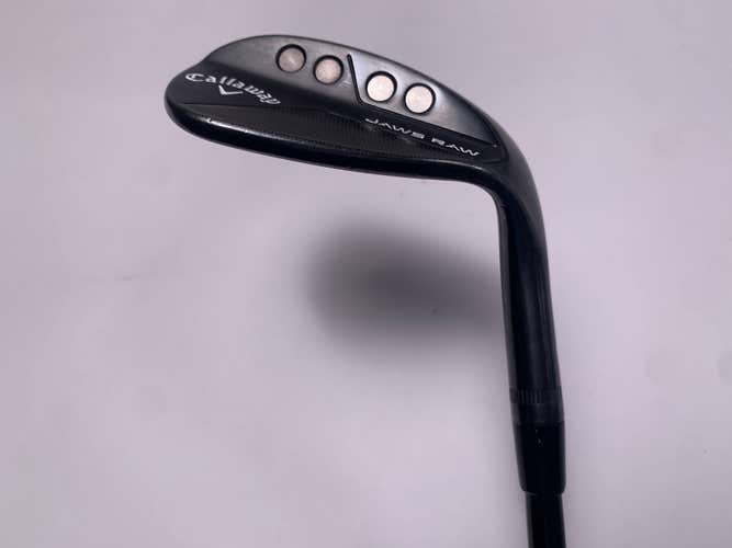 Callaway Jaws Raw Black Plasma Lob Wedge LW 60* 12 X-Grind MMT 95g Stiff Mens RH