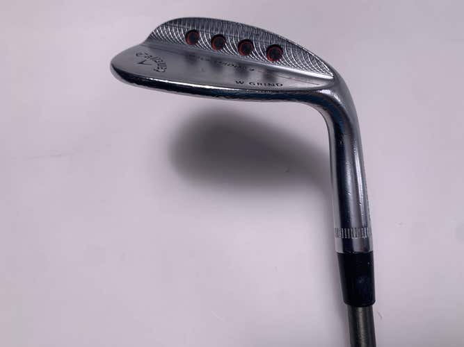 Callaway Mack Daddy 4 Chrome Lob Wedge LW 58* 12 SteelFiber i95 Stiff Mens RH