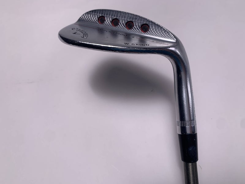 Callaway Mack Daddy 4 Chrome Lob Wedge LW 58* 12 SteelFiber i95 Stiff Mens RH