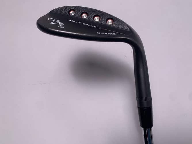 Callaway Mack Daddy 4 Black Lob Wedge LW 60* 12 DG S200 Tour Issue 115g Mens RH