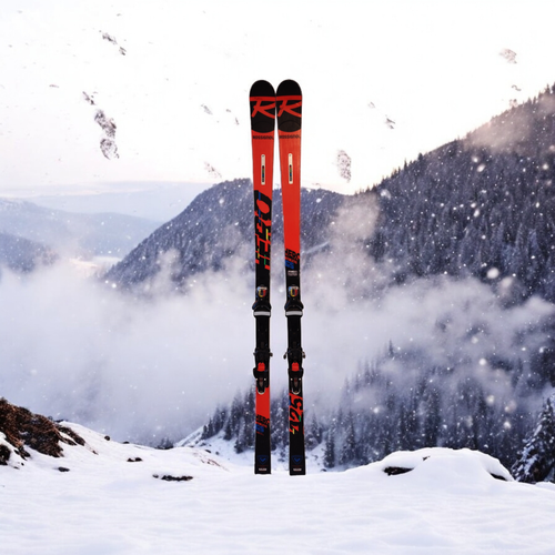 Racing 182 cm Rossignol Hero Athlete GS Skis With Bindings Max Din 11 (Used)