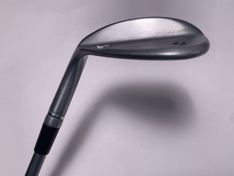 TaylorMade Milled Grind 4 Chrome Raw Lob Wedge LW 58* 13 Speeder NX 50g Mens LH