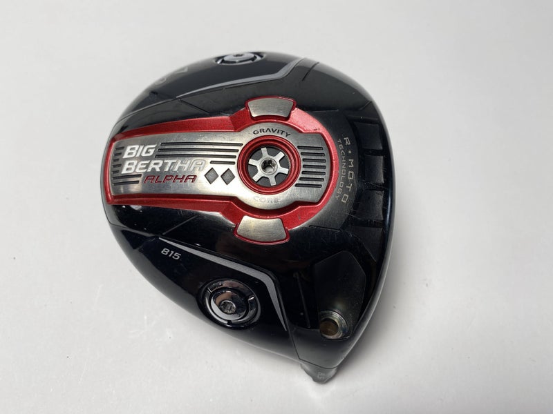 Callaway Big Bertha Alpha 815 DBD Driver *Tour* 8.5* HEAD ONLY RH -Missing Screw