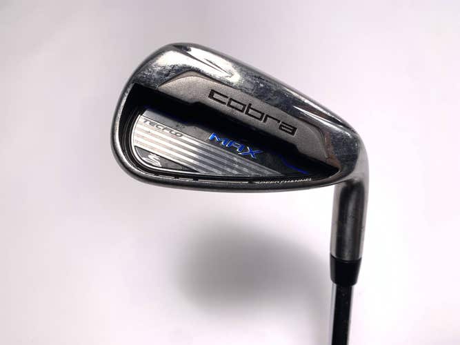 Cobra MAX Single 9 Iron Max Regular Steel Mens RH Oversize Grip
