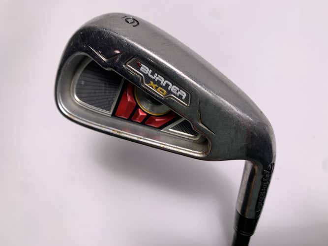 TaylorMade Burner XD Single 6 Iron REAX SuperFast 65g Stiff Graphite RH