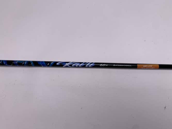 Mitsubishi Chemical Kai'li Blue 60g Extra Stiff Driver Shaft 44.75"-Taylormade