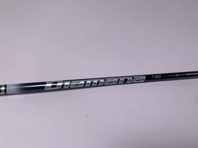Mitsubishi Chemical Diamana S+60 Xlink 60g Stiff Driver Shaft 44.5"-Taylormade