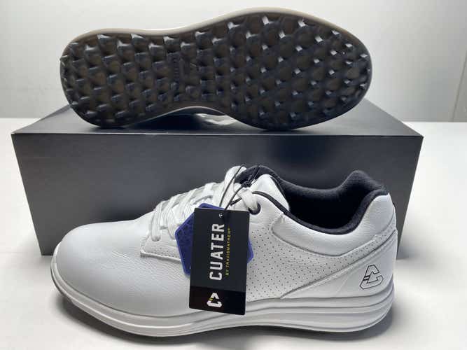 Cuater The Moneymaker Luxe Golf Shoes White Men's SZ 9 (4MV189/1WHT)