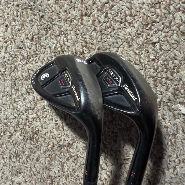 Womens Cleveland RTX 588 Right Handed Sand and Lob Wedge Golf Club Combo Set