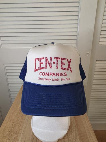 Vintage Centex Companies Mesh Trucker Snapback Hat