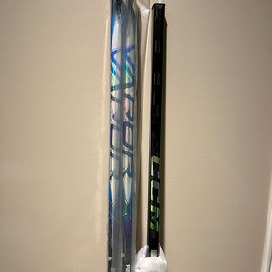 2 Bauer Vapor FlyLite LH/P28/77 and 1 CCM JetSpeed FT7 Pro LH/P28/75
