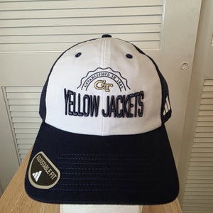NWT Georgia Tech Yellow Jackets Adidas Slouch Hat Strapback NCAA