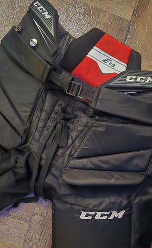 Intermediate Large 2024 CCM E2.9 Hockey Goalie Pants (New)