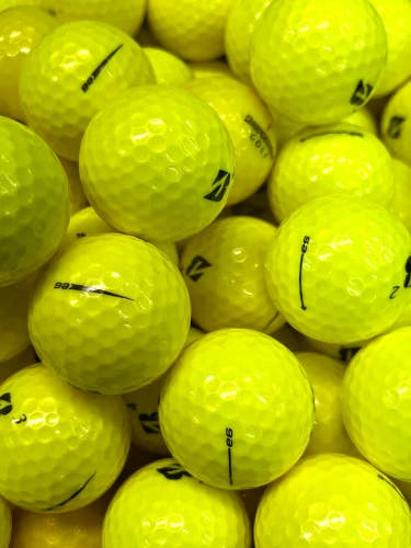12 Yellow Bridgestone E6 Near Mint AAAA Used Golf Balls