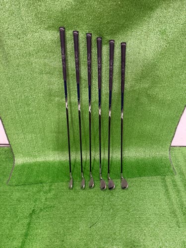 Men’s Callaway X-22 Left Hand Iron Set Regular Flex Graphite Shaft (Used)