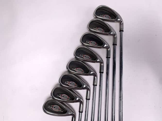Callaway Big Bertha 2002 Iron Set 4-PW+AW Big Bertha Uniflex Steel Mens RH