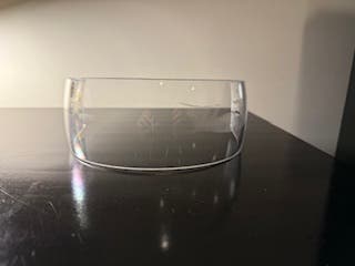 Warrior Visor: Straight Cut (Used)