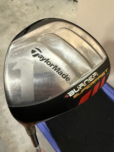 Men's 2010 TaylorMade Burner Superfast Left Hand Driver Regular Flex (Used)