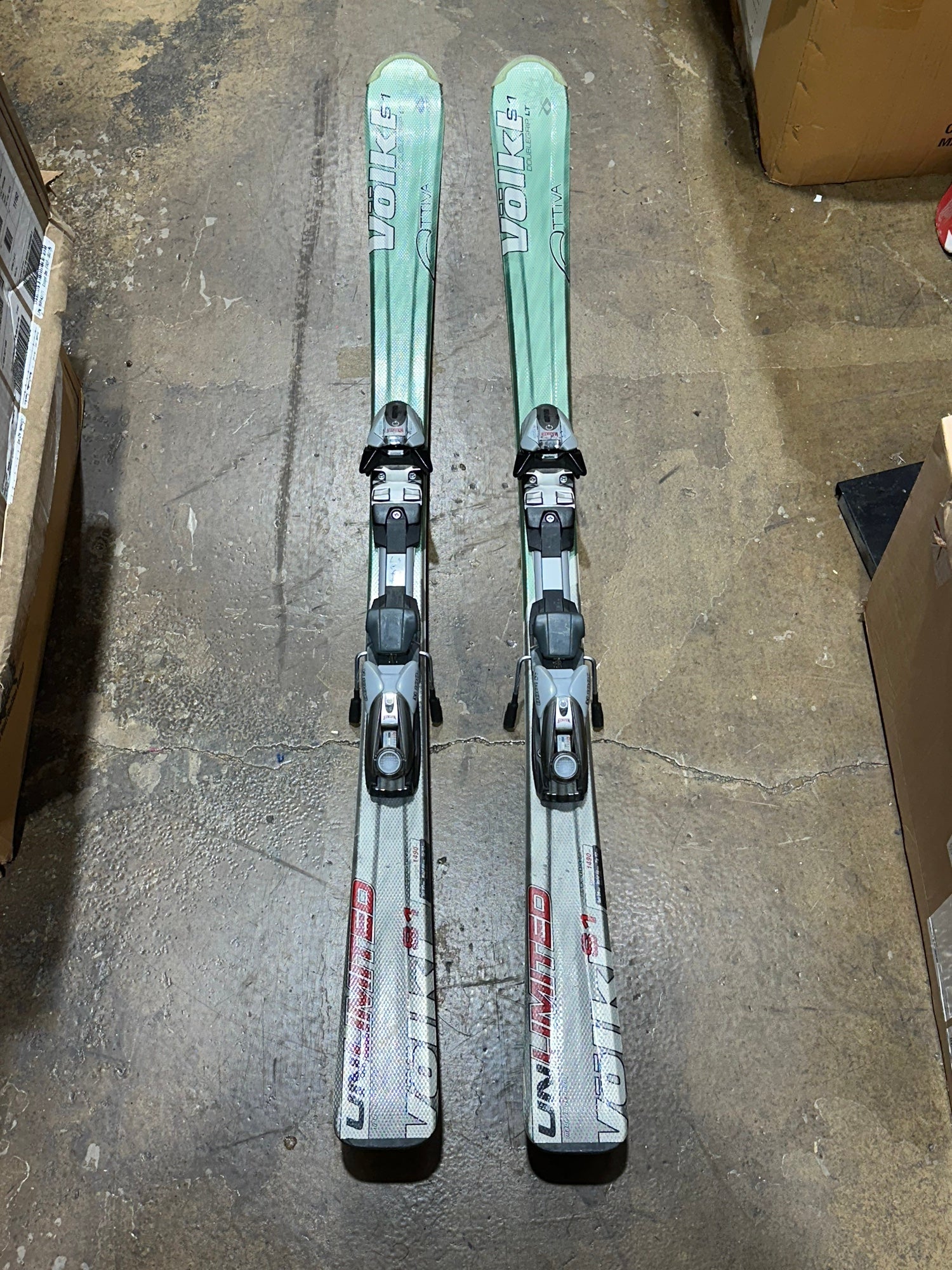 Volkl Attiva S1 149 cm Skis | SidelineSwap | Buy and Sell on