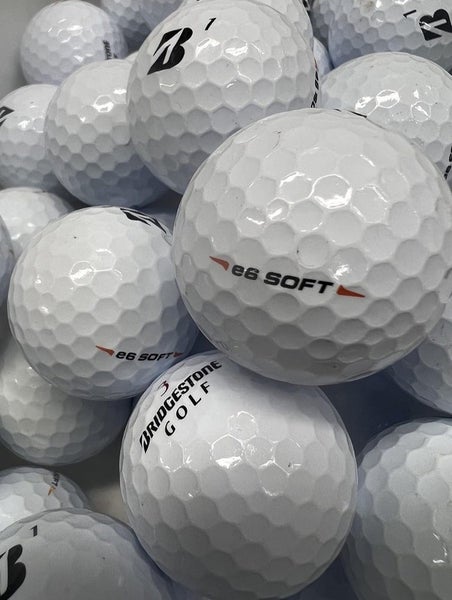 15 White Bridgestone E6 Soft Near Mint AAAA Used Golf Balls