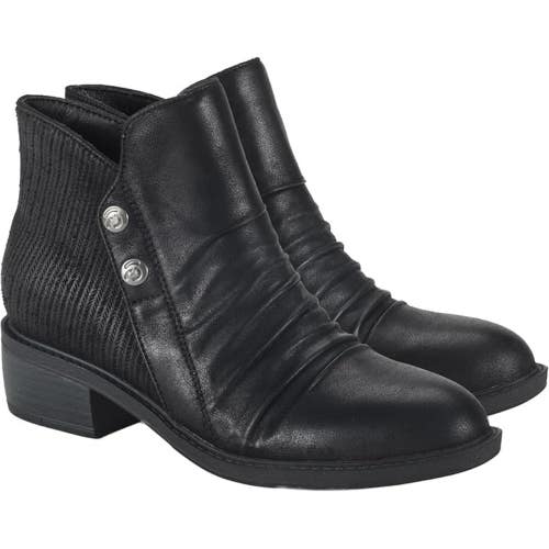 Baretraps Stevie Boots Women's US 7.5 Black Round Toe Block Heel Bootie TZP701