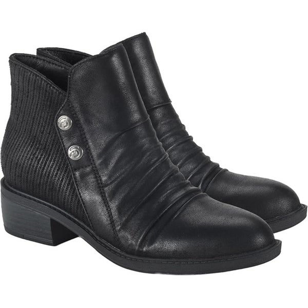 Baretraps Stevie Boots Women's US 7.5 Black Round Toe Block Heel Bootie TZP701