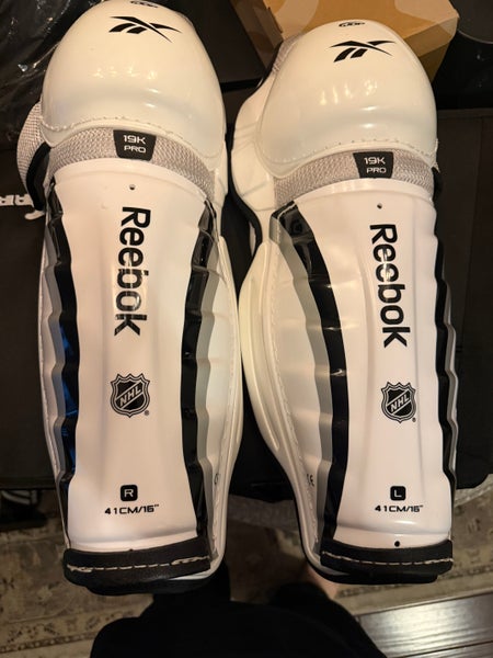 Senior Reebok 19K 16" Shin Pads Pro Stock (Used)